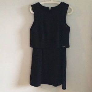 Black cocktail dress
